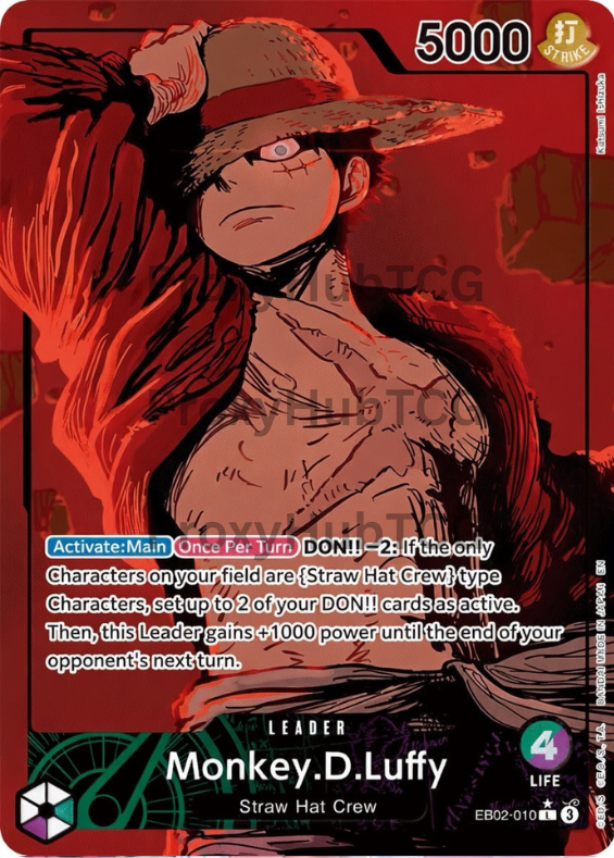 EB02 - Luffy - EB02-010 - AA - Leader