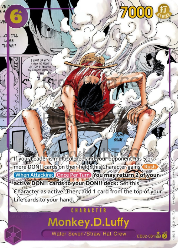 EB02 - Luffy - EB02-061 - Manga