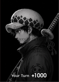 Trafalgar Law Monochromatic DON!!