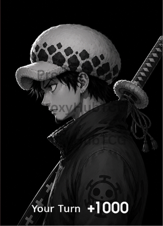 Trafalgar Law Monochromatic DON!!