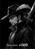 Mihawk Monochromatic DON!!