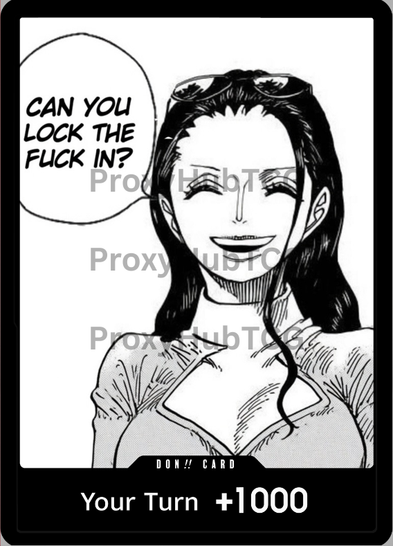 Nico Robin Lock TF In DON!!