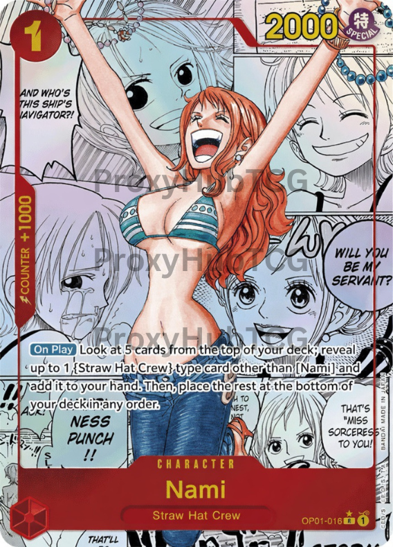 OP01 - Nami - OP01-016 - Manga