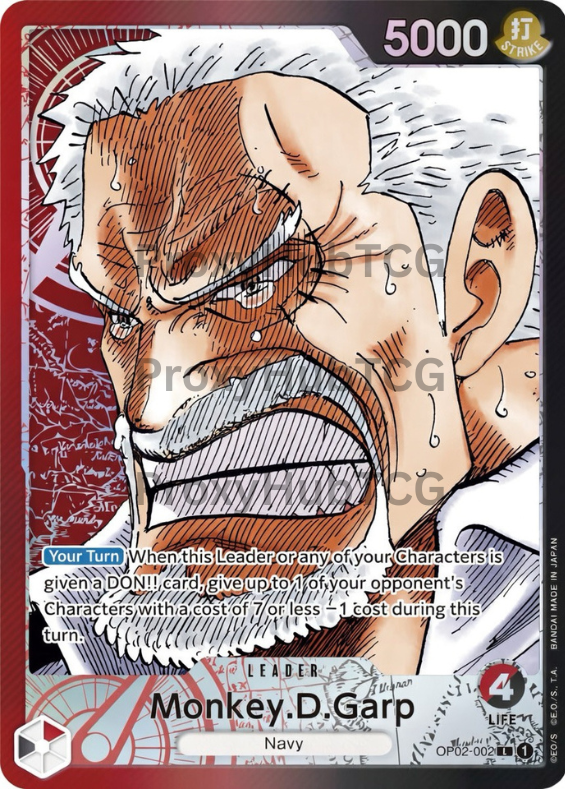 OP02 - Garp - OP02-002 - AA - Leader