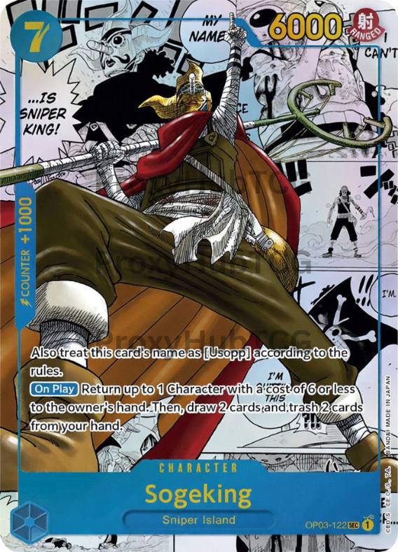 OP03 - Sogeking - OP03-122 - Manga