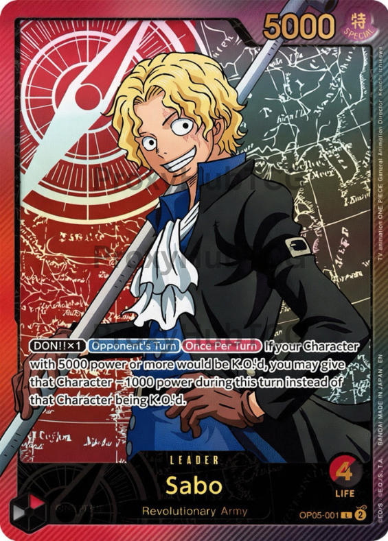 OP05 - Sabo - OP05-001 - SP - Leader