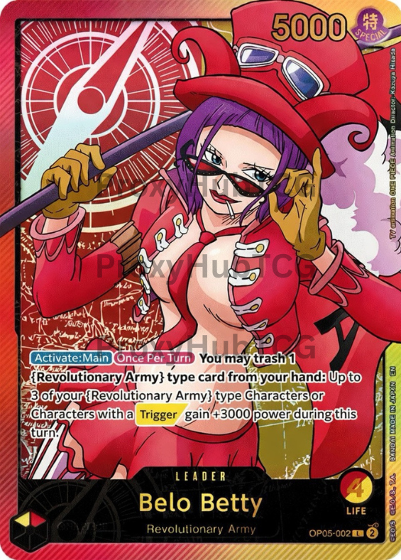 OP05 - Belo Betty - OP05-002 - SP - Leader