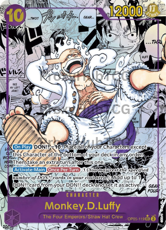 OP05 - Luffy - OP05-119 - Manga