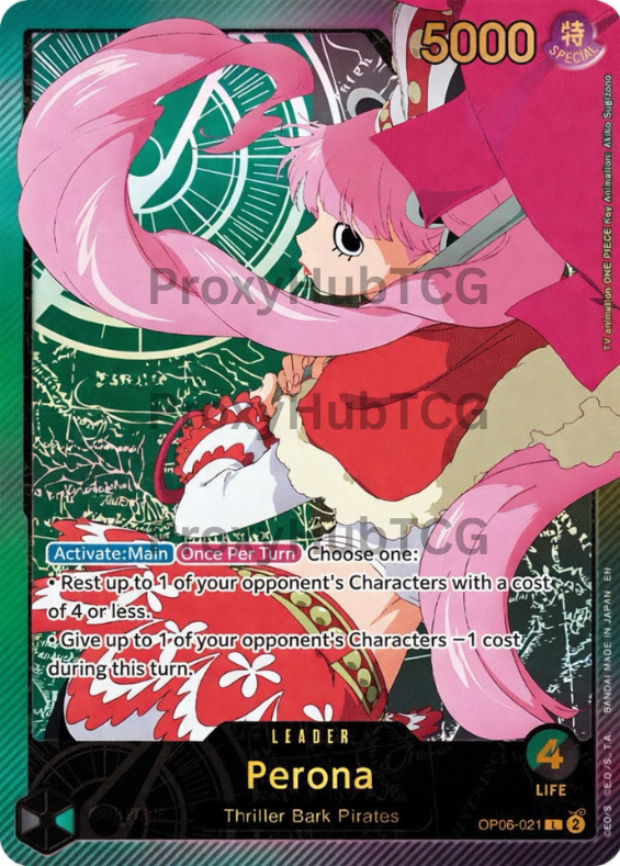 OP06 - Perona - OP06-021 - SP - Leader
