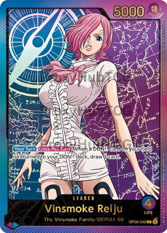 OP06 - Reiju - OP06-052 - SP - Leader