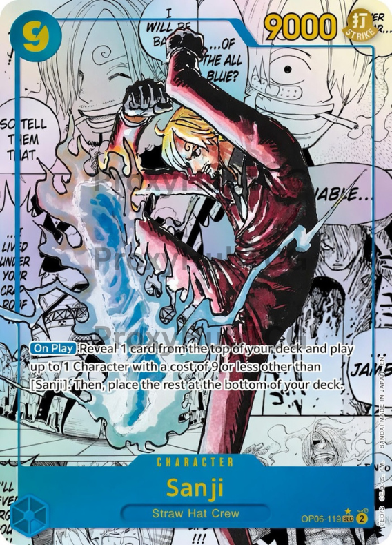 OP06 - Sanji - OP06-119 - Manga