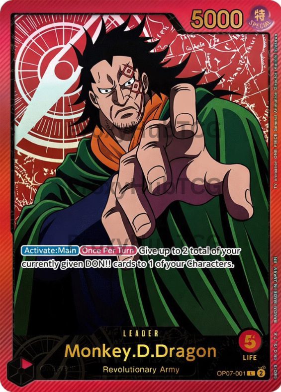 OP07 - Dragon - OP07-001 - SP - Leader