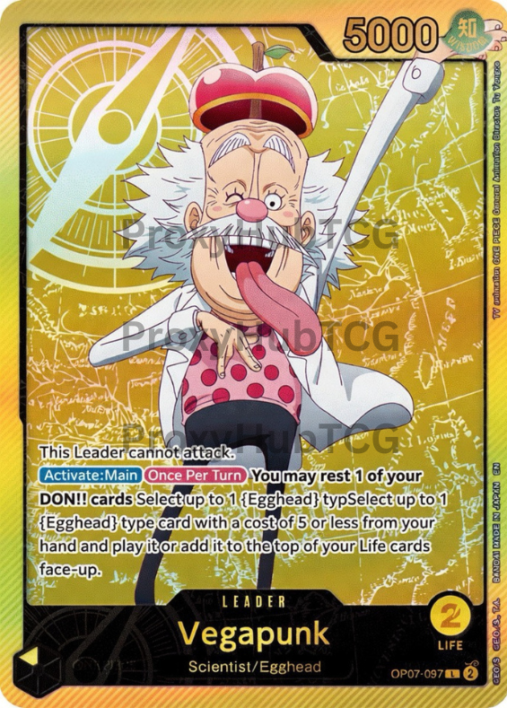 OP07 - Vegapunk - OP07-097 - SP - Leader