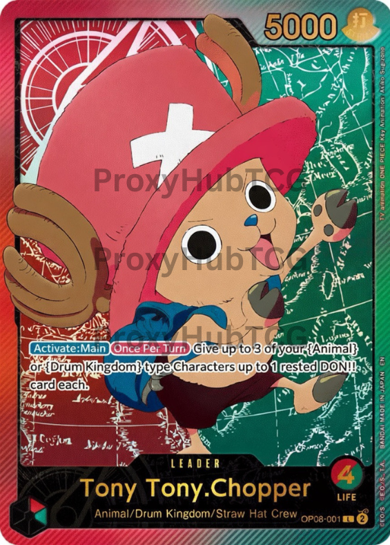 OP08 - Chopper - OP08-001 - SP - Leader