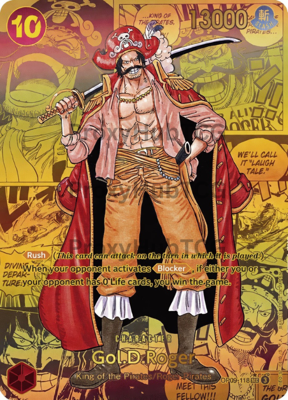 OP09 - Gol. D. Roger - OP09-118 - Manga