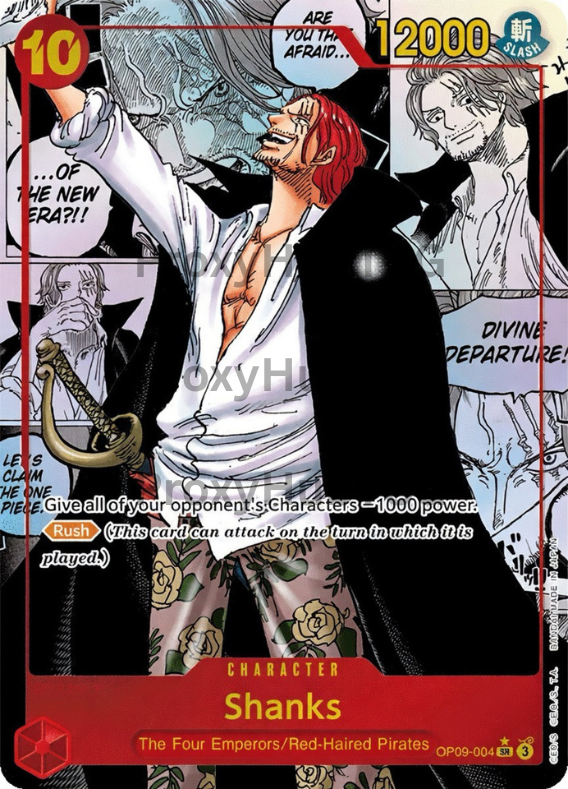 OP09 - Shanks - OP09-004 - Manga