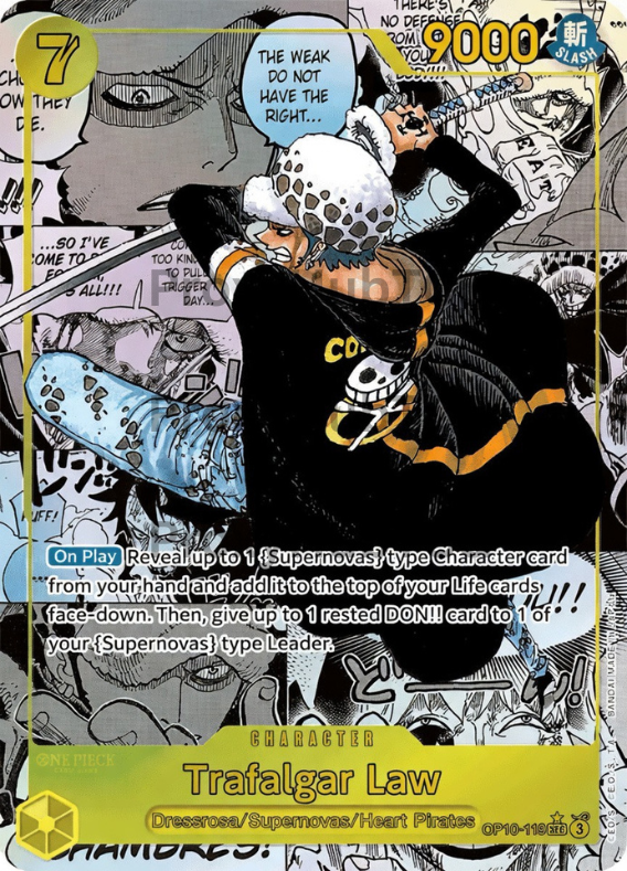 OP10 - Trafalgar Law - OP10-119 - Manga