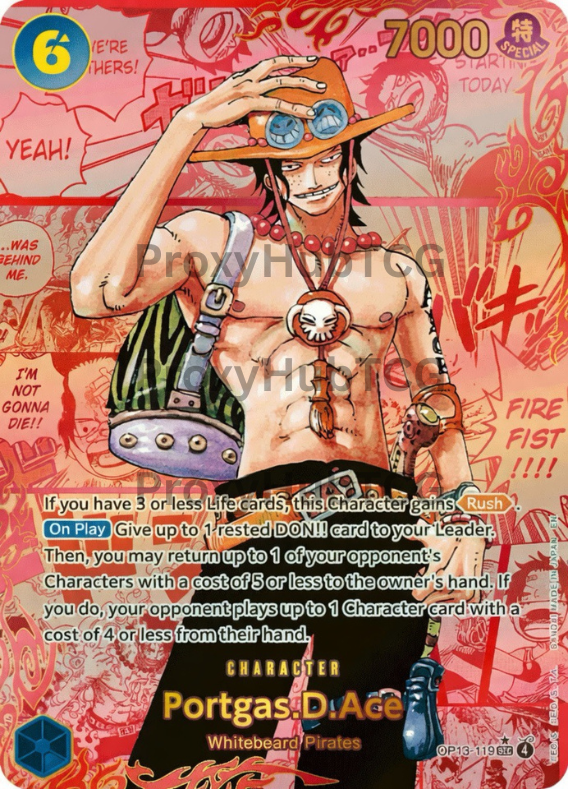 OP13 - Ace - OP13-119 - Red Manga