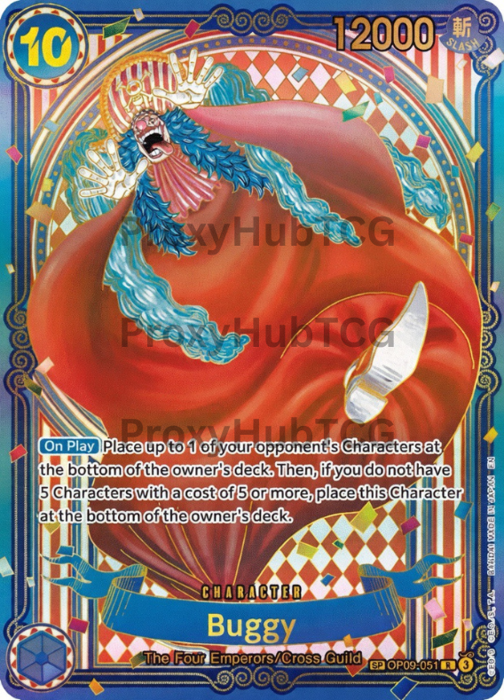 OP14 - Buggy - OP09-051 - Gold SP