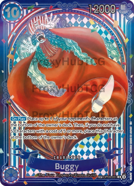 OP14 - Buggy - OP09-051 - Silver SP