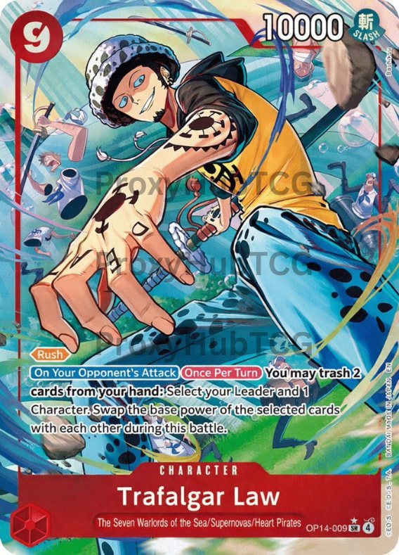 OP14 - Trafalgar Law - OP14-009 - AA