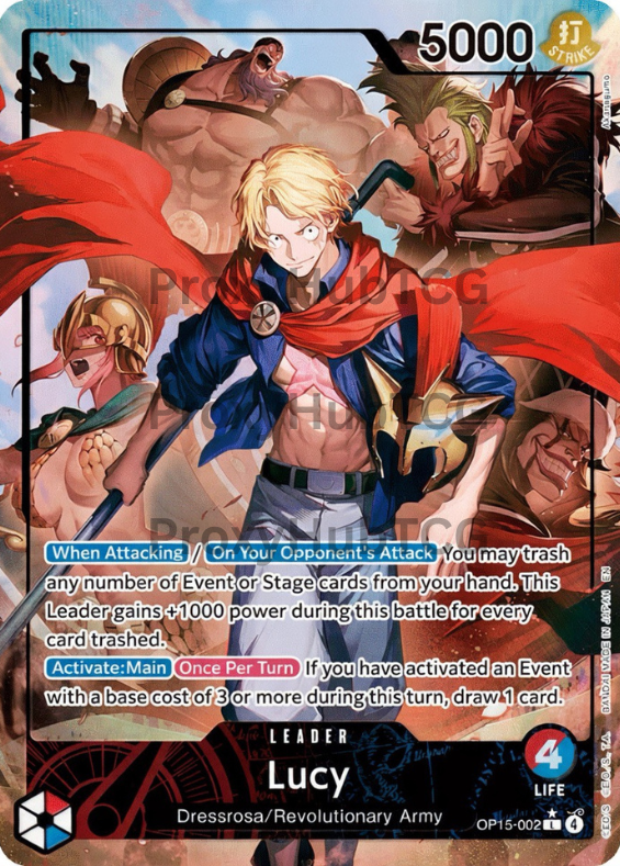OP15 - Lucy - OP15-002 - AA - Leader