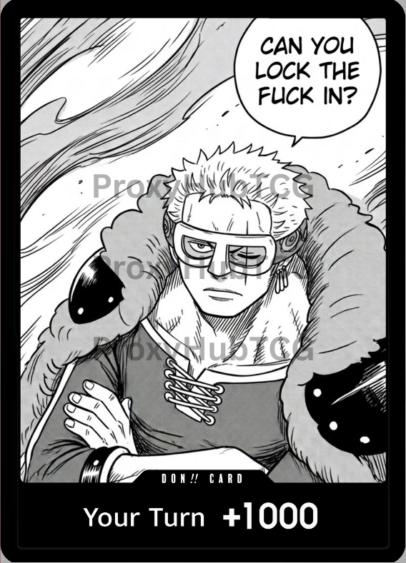 Zoro Lock TF In DON!!