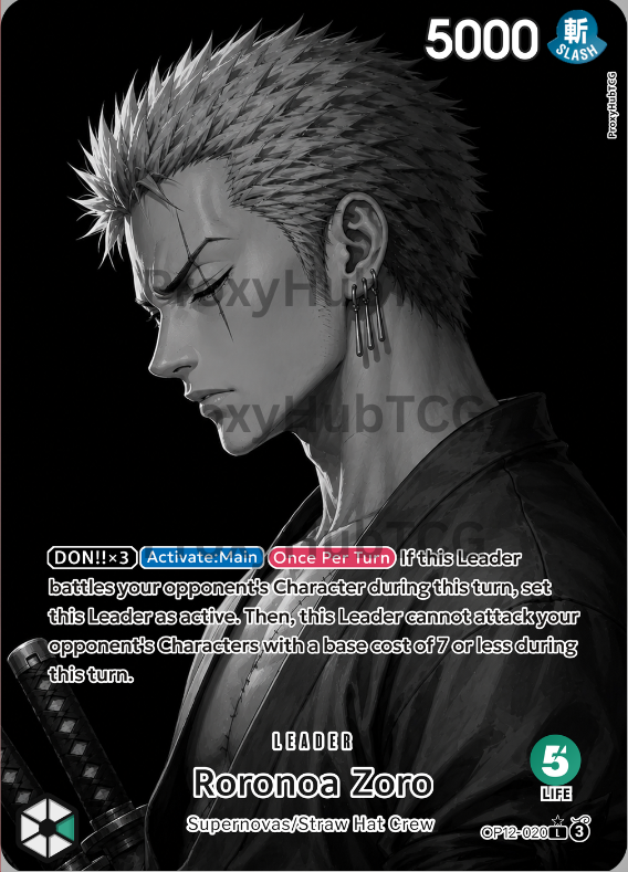 Zoro G Monochromatic Custom Leader