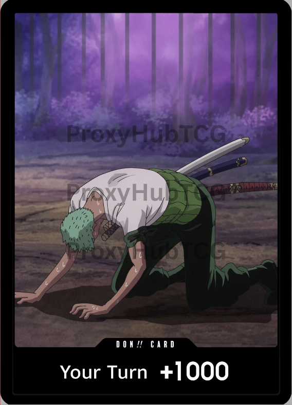 Zoro Negative DON!!